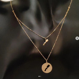 Double collier du Royaume du Maroc en Or 18 carats