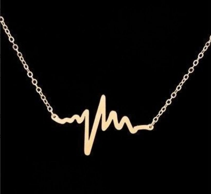 Collier signe de vie en Or 18 carats