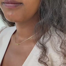 Collier de plaque nominative Or 18 carats